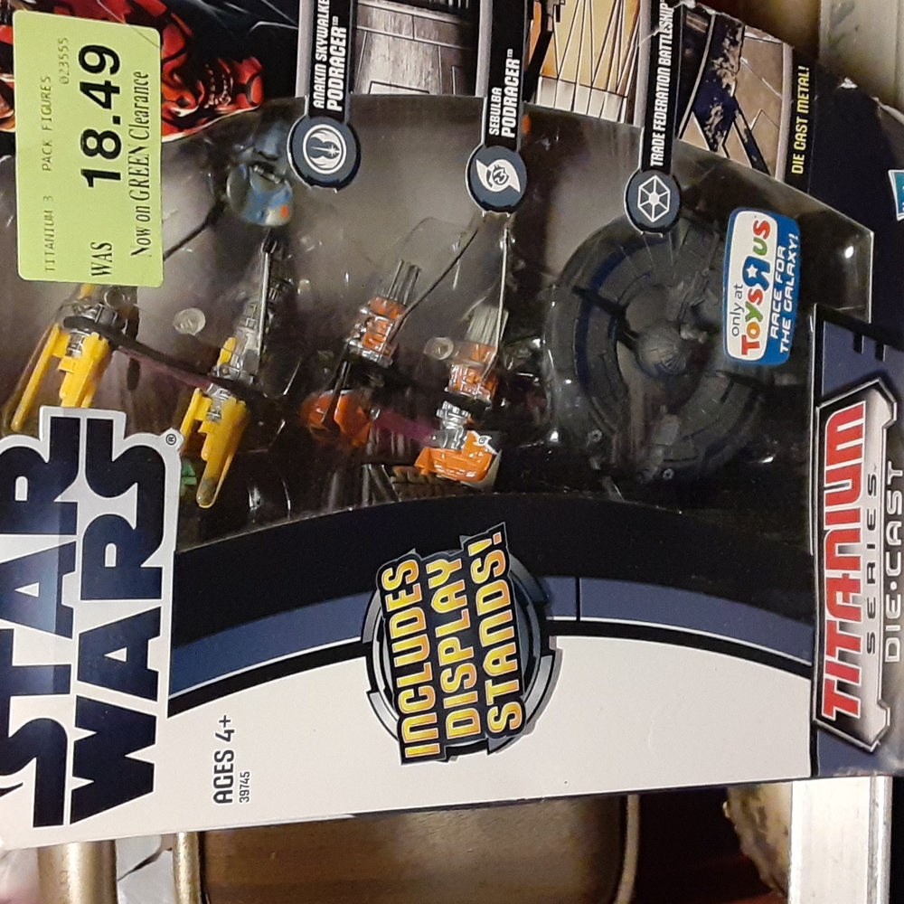 Star wars titanium series die cast